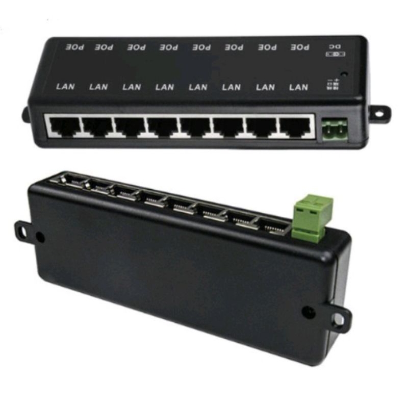 Poe Injector 8Port Poe Central 8 Port Poe 8 Port