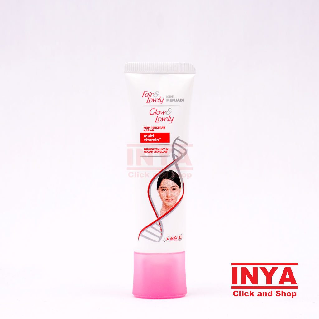 GLOW &amp; LOVELY KRIM PENCERAH WAJAH HARIAN 25gr - Krim Wajah