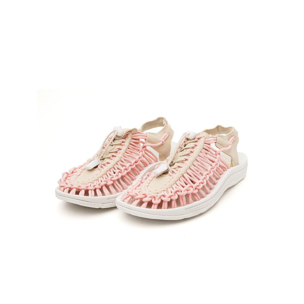 Sandal Wanita Portee Loom Sandal White Pink