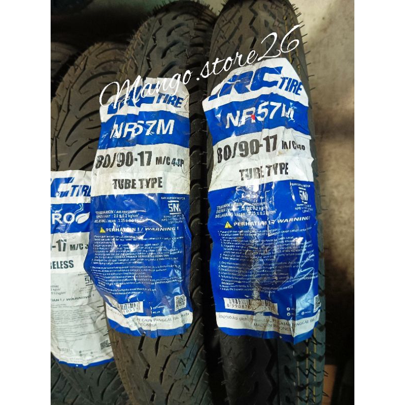 80/90-17 IRC NR57M Ban Luar Tubetype 80 90 17