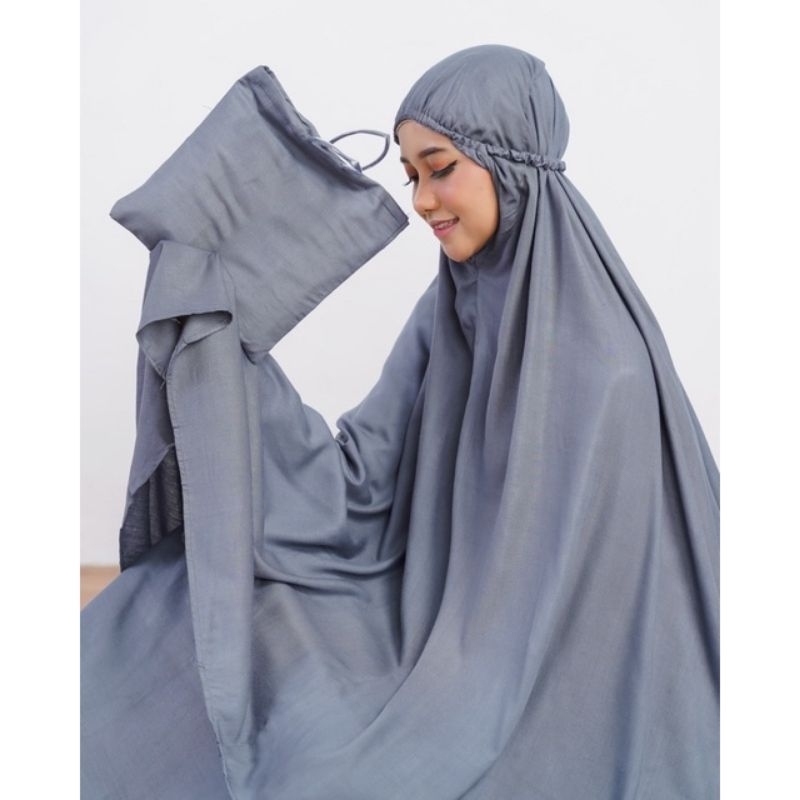 MUKENA RAYON POLOS STANDARD DEWASA BY GMJ1