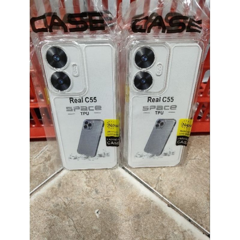 Softcase Realme C55 Silikon Casing Case Bening Transparan Terasfaran Pelindung Pro Camera