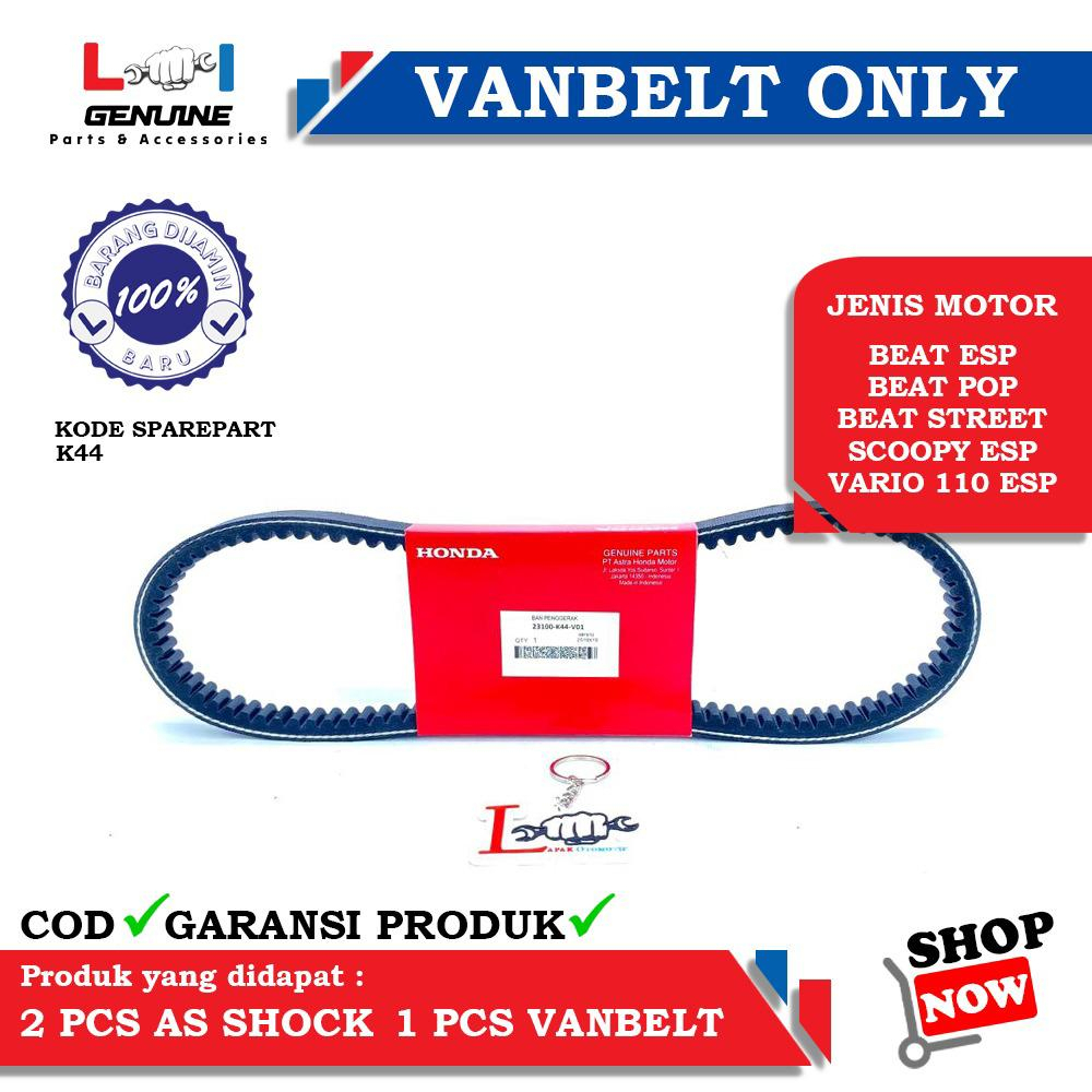 -LOI- VANBELT ONLY VBELT BEAT POP , BEAT FI ESP , SCOOPY ESP ,VARIO 110 ESP , BEAT ESP K44