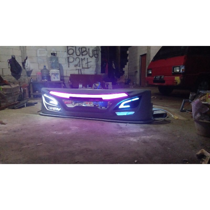 Bemper patriot komplit plus lampu CANTER,DYNA,DUTRO,ELF GIGA,ELF MACAN,UMPLUNG,RAGASA,ENGKEL,L300