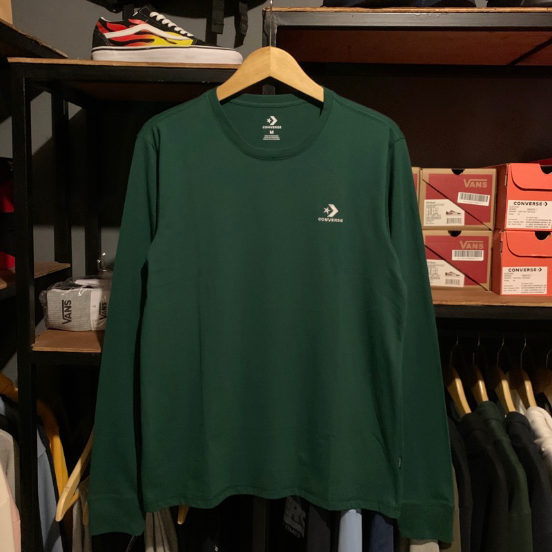 LONGSLEEVE CONVERSE TEE ORIGINAL [ RESMI PT MAP ]