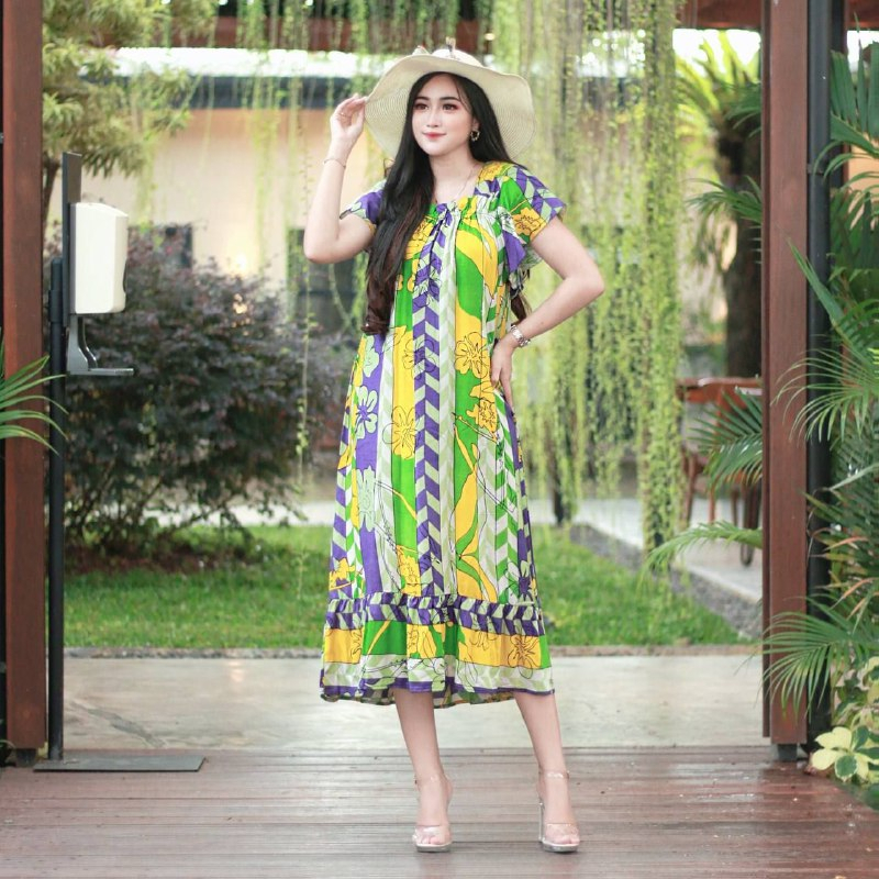 Anya Homedress Wanita Rayon Super