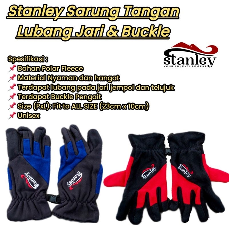 Sarung Tangan Stanley Polar Tebal , ada juga sarung tangan tnf