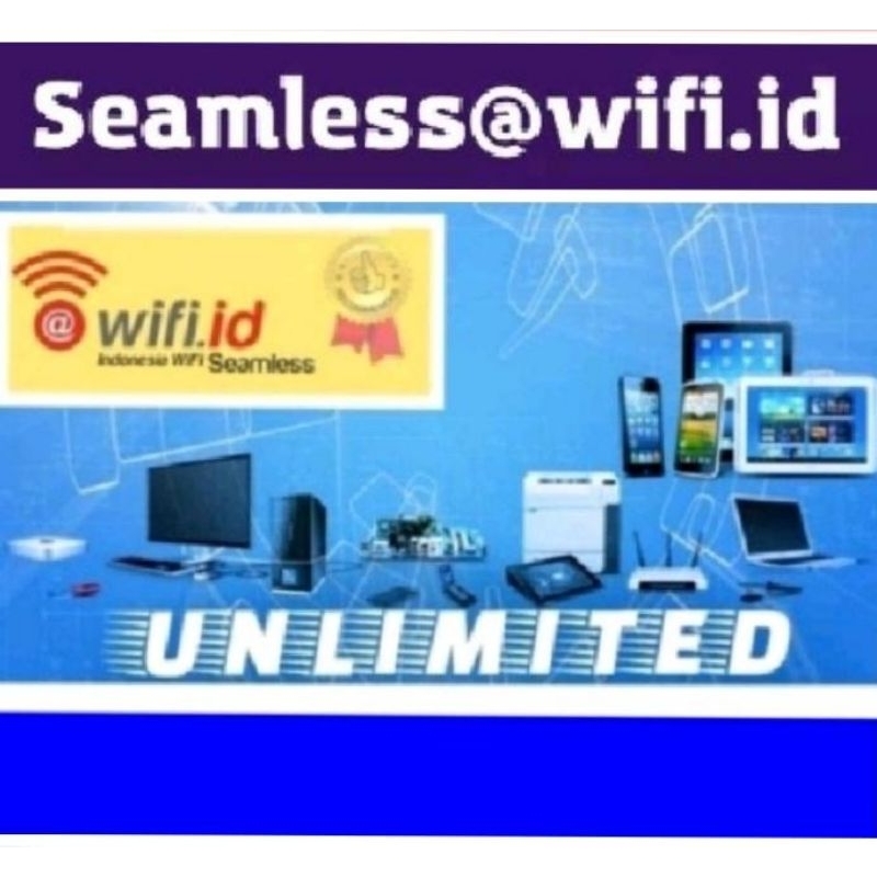 Wi-Fi SEAMLESS@WIFI.ID RESMI FULL GARANSI