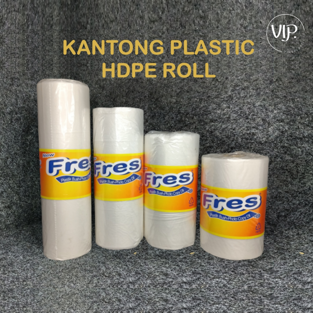 Kantong Plastik HDPE Roll | Kantong Plastik Buah | Kantong Plastik Sayur | HDPE Roll | Plastik Fotoc