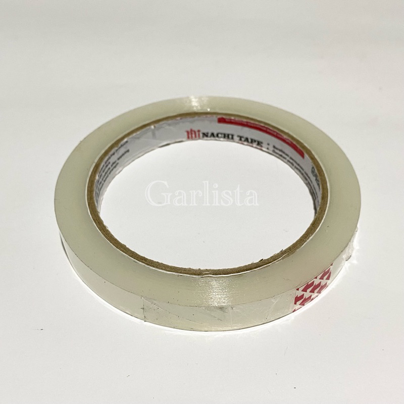 

Isolasi Bening Nachi 12 mm 72 Yard / Selotip Bening Transparan Nachi