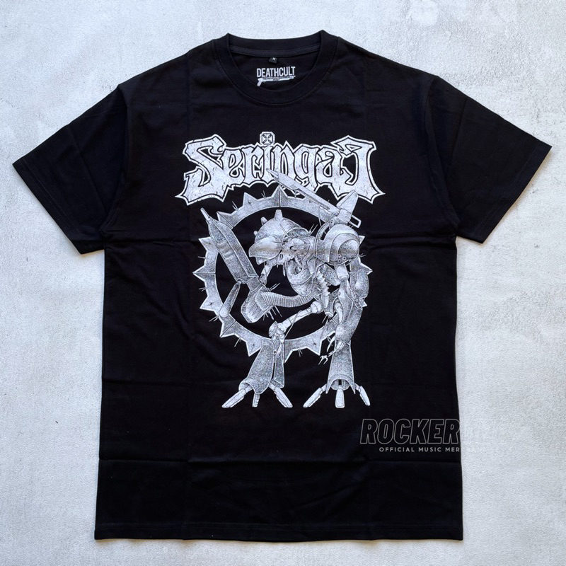 Ready Stock - SERINGAI X DEATHCULT - AI ARTIFICIAL INTELLIGENCE OFFICIAL MERCH