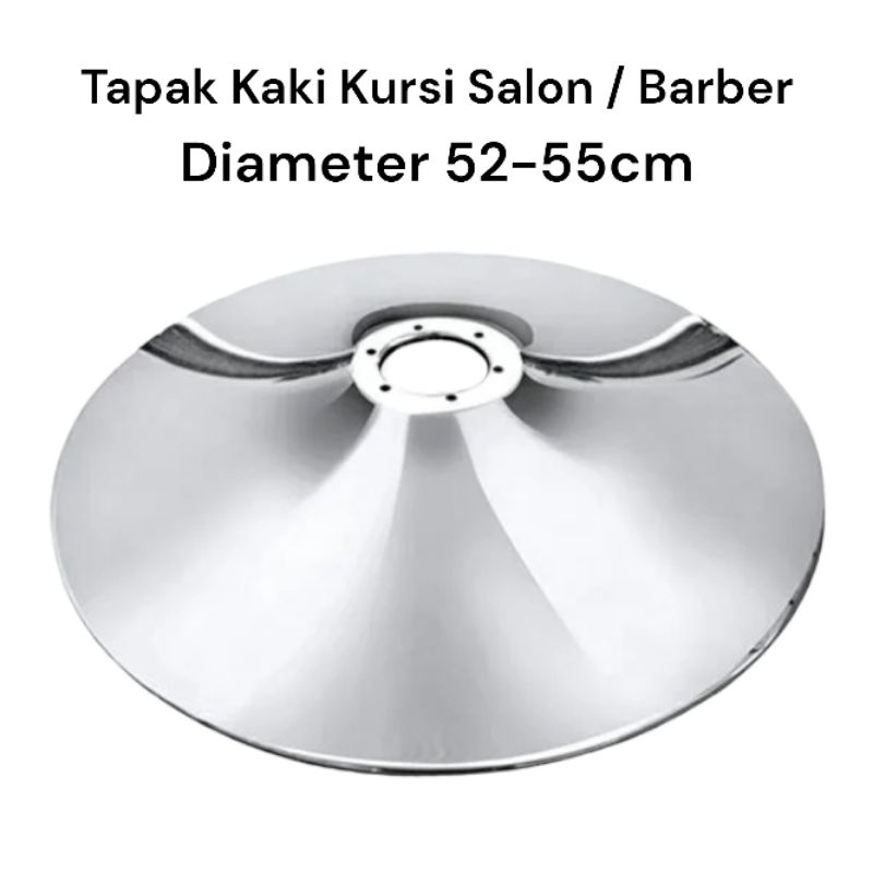 Footbase / Kaki Hidrolik Kursi Barber Salon Pangkas Rambut / Gaslift Pump Barber Chair