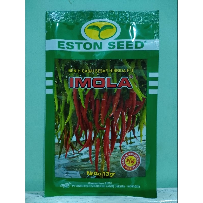 Imola New F1 Cabe Besar Tahan Virus Kemasan 10gr Original Pabrik