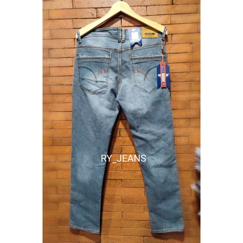 celana jeans abu pria celana panjang abu ringkel jeans street