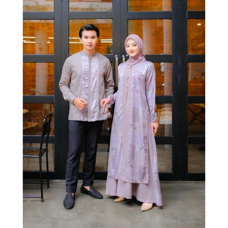 QASWA COUPLE SET BBC Beshe Collection Ready siap kirim | Lebaran