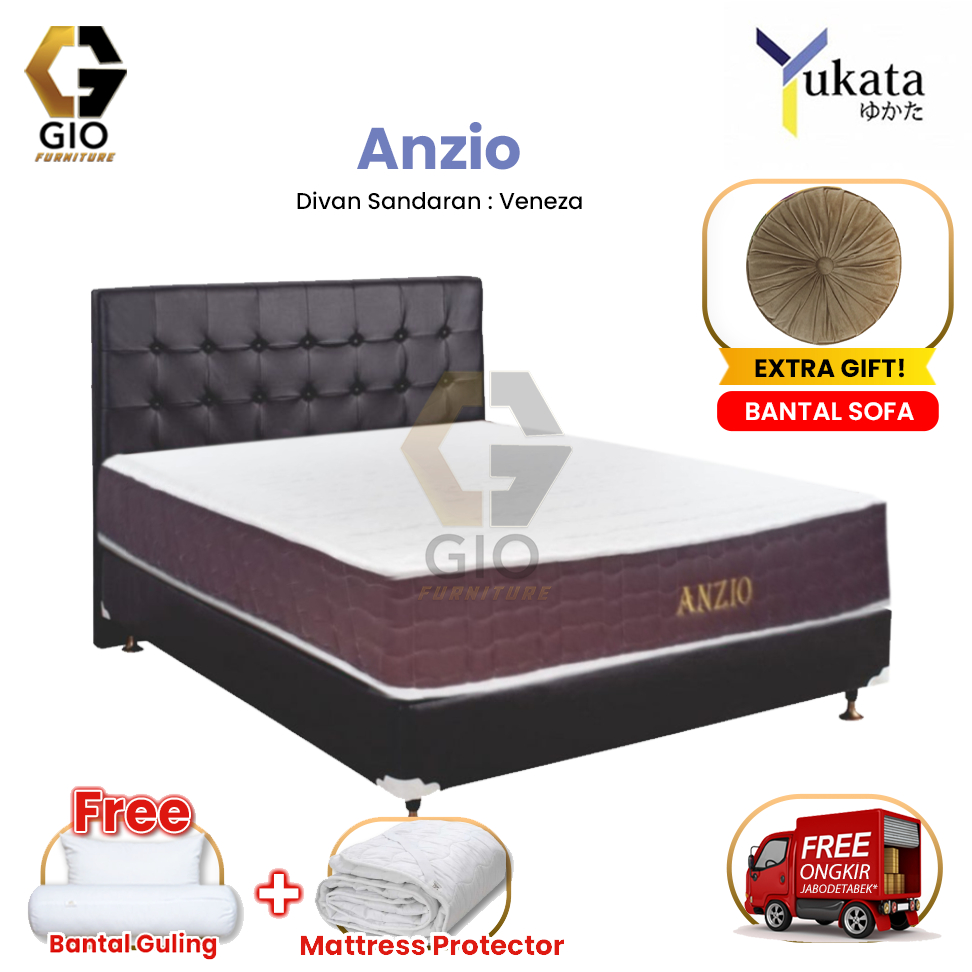 Yukata Springbed Anzio (Fullset) D/s Veneza