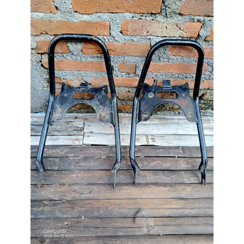 BEHEL/BEGEL BELAKANG RX KING HITAM ORIGINAL