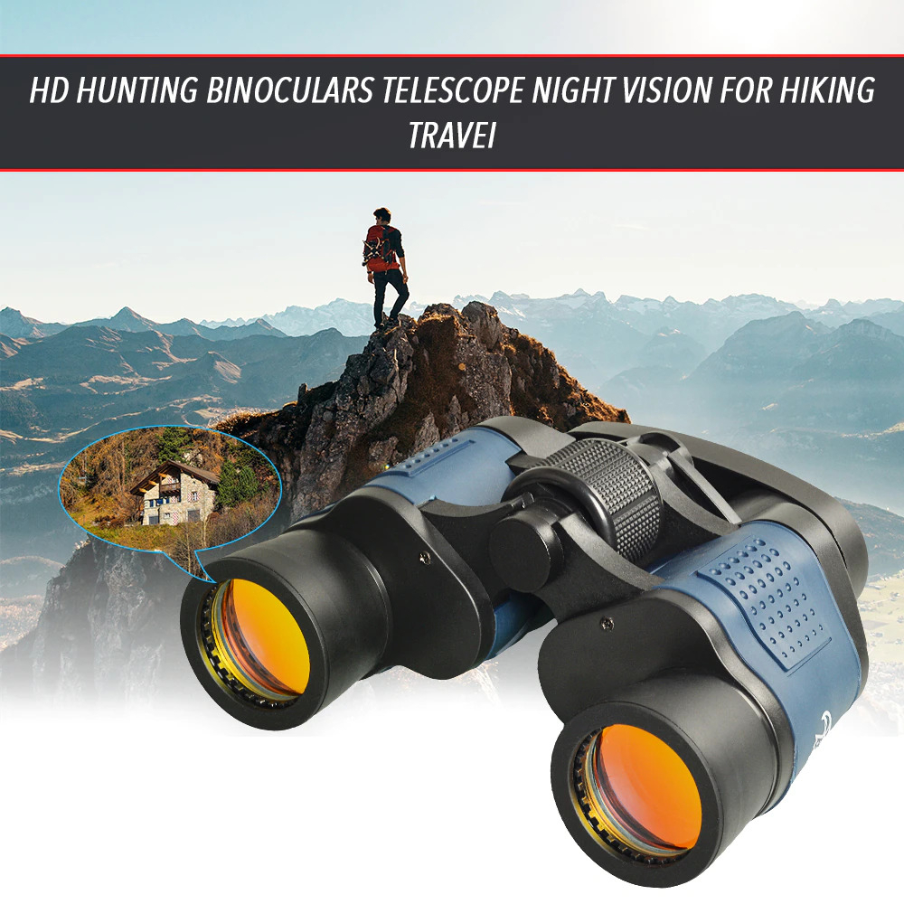 APEXEL Teropong Binoculars High Clarity 60x60 - APS-60X60 - Black