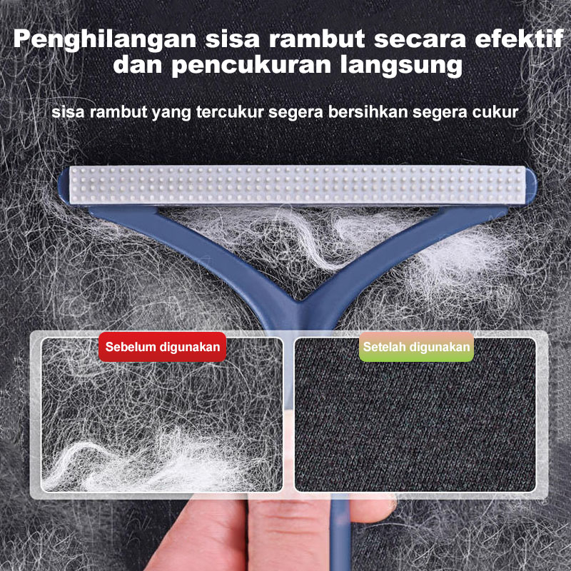 AmazeFan pembersih bulu kucing penghilang bulu baju roll bulu kucing sikat baju Pet Hair remover pembersih bulu baju sikat bulu kucing 2in1 alat pembersih bulu kucing