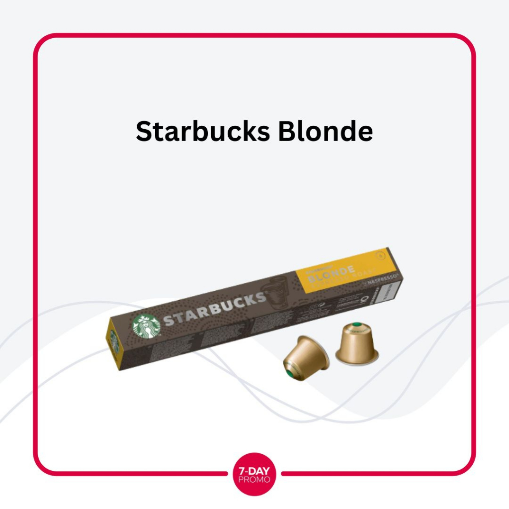 Starbucks Nespresso Capsules Blonde