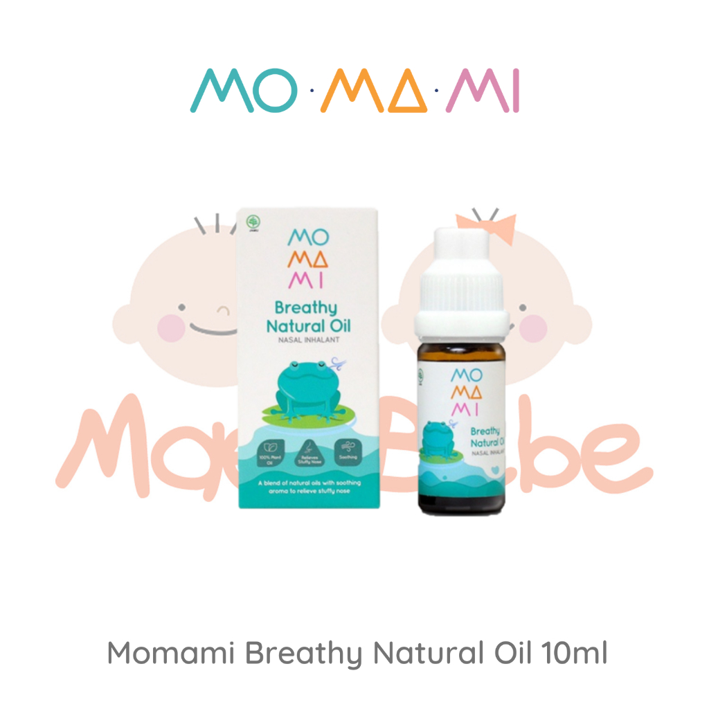 Momami Breathy Natural Oil Pereda Pernafasan Anak10ml