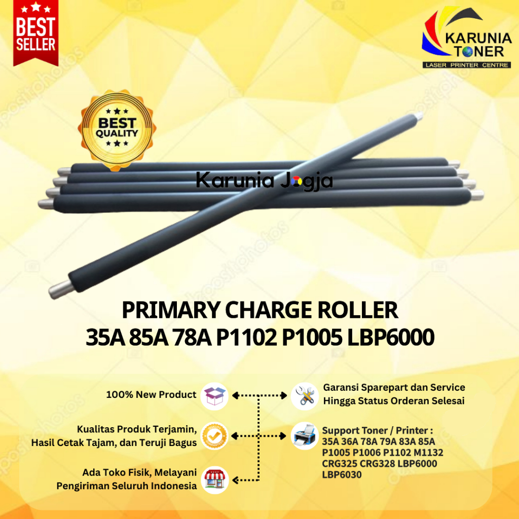 Primary Charge Roller PCR LBP6000 LBP 6000 LBP6030 LBP 6030