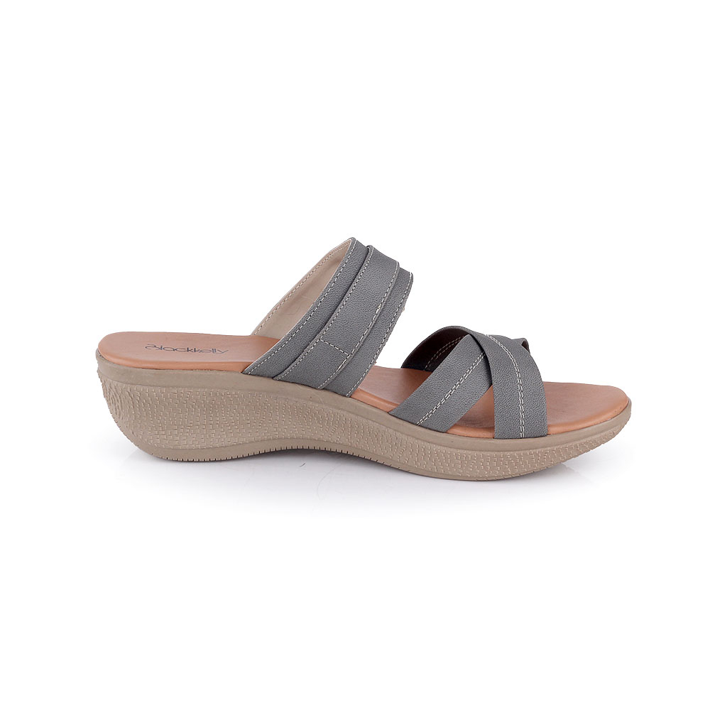 sandal casual wanita  murah, sandal wedges wanita, sandal perempuan BKS465