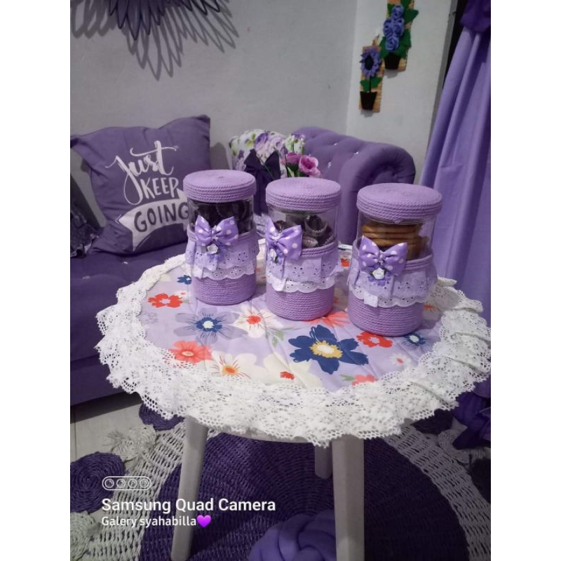 Toples hias toples lebaran toples polos toples 900ml
