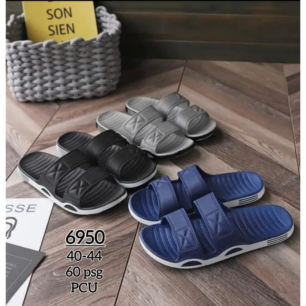 Sandal Selop Ban 2 Cowok Super Elegan Kekinian