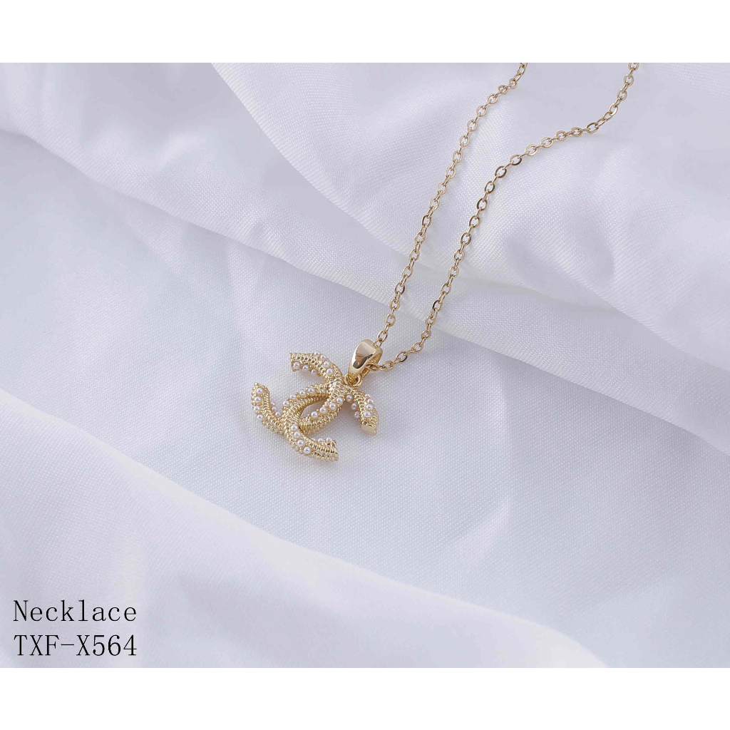 Kalung Titanium Permata Cantik Perhiasan Fashion 560/549/562/564