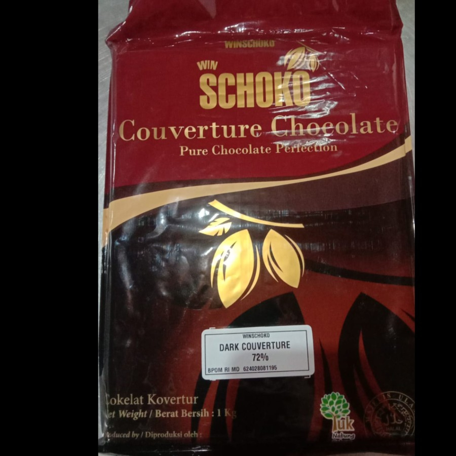 

Dark Couverture Block 72% Schoko / Coklat Couverture 72% Schoko