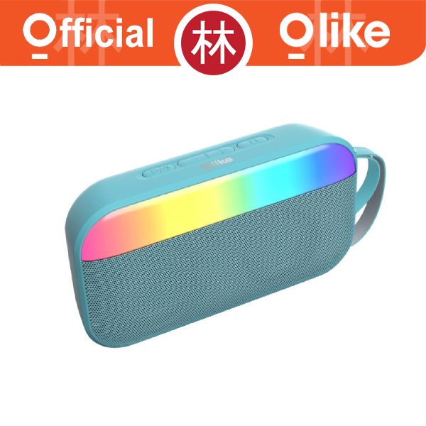 Olike SF4 by OPPO Colorful LED Portable Wireless Bluetooth Speaker TWS