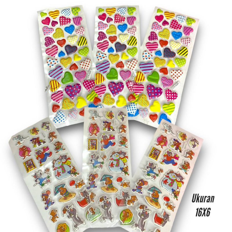 

Stiker Timbul Motif Kecil Isi 20