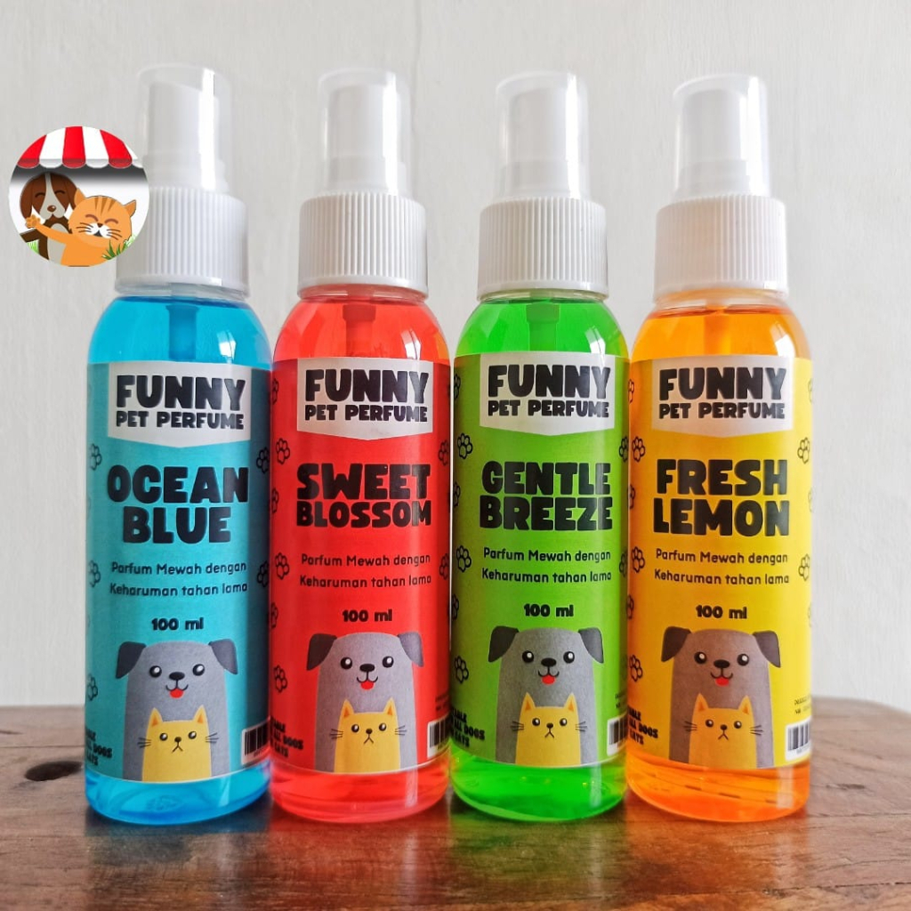 Parfum Kucing Anjing Kelinci Spray 100ml - Funny Pet Parfume Hewan