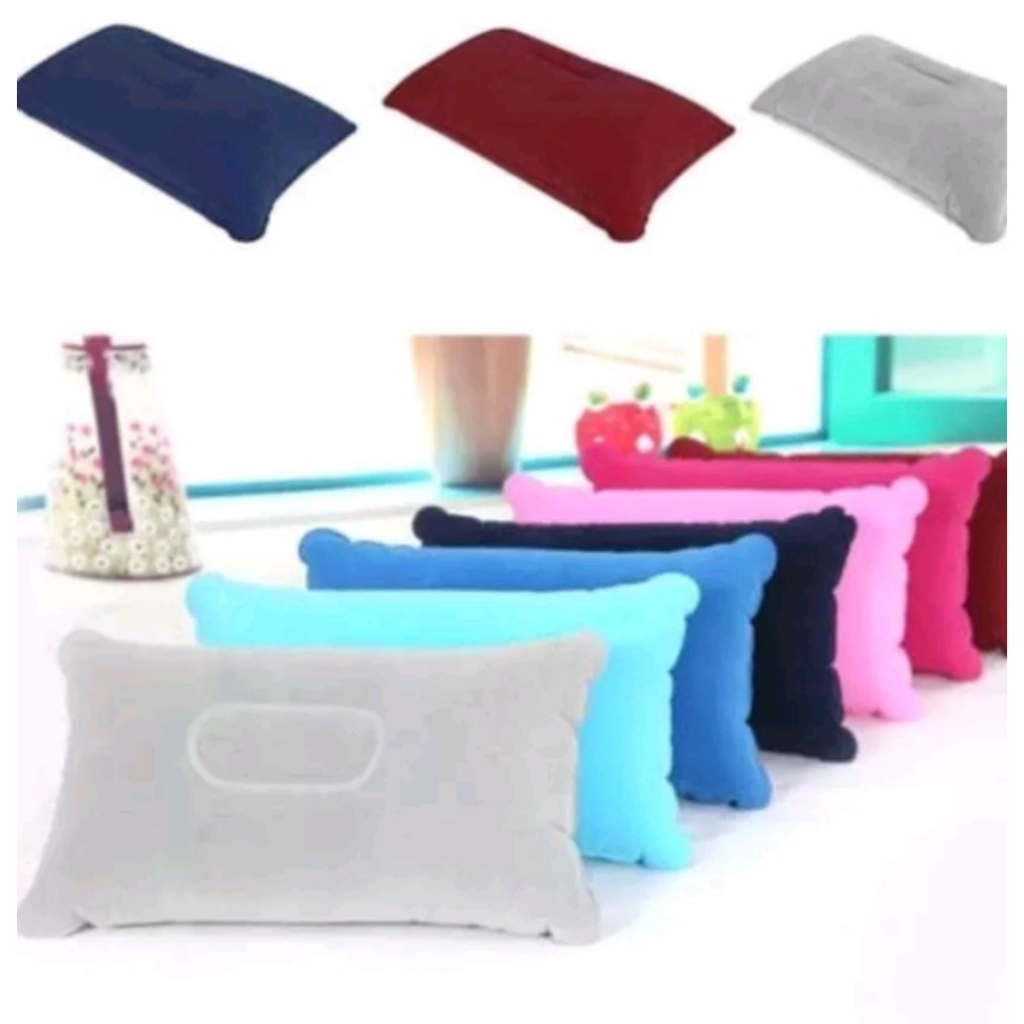 Travel Pillow Bantal Tiup traveling no box