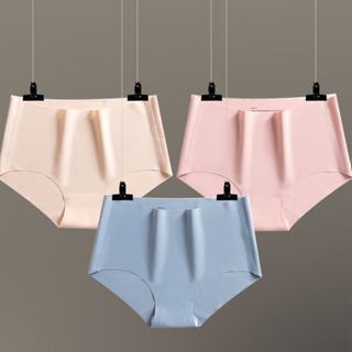 GO!CD1220 Celana Dalam Wanita CD Seamless Ice Silk seamles Motif Bunga Sexy Panty Push Up