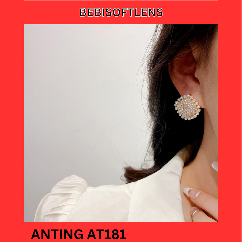Anting AT181 S925 Korea Anting Unik Lucu Keren Fashion Wanita  /Deluna /BB