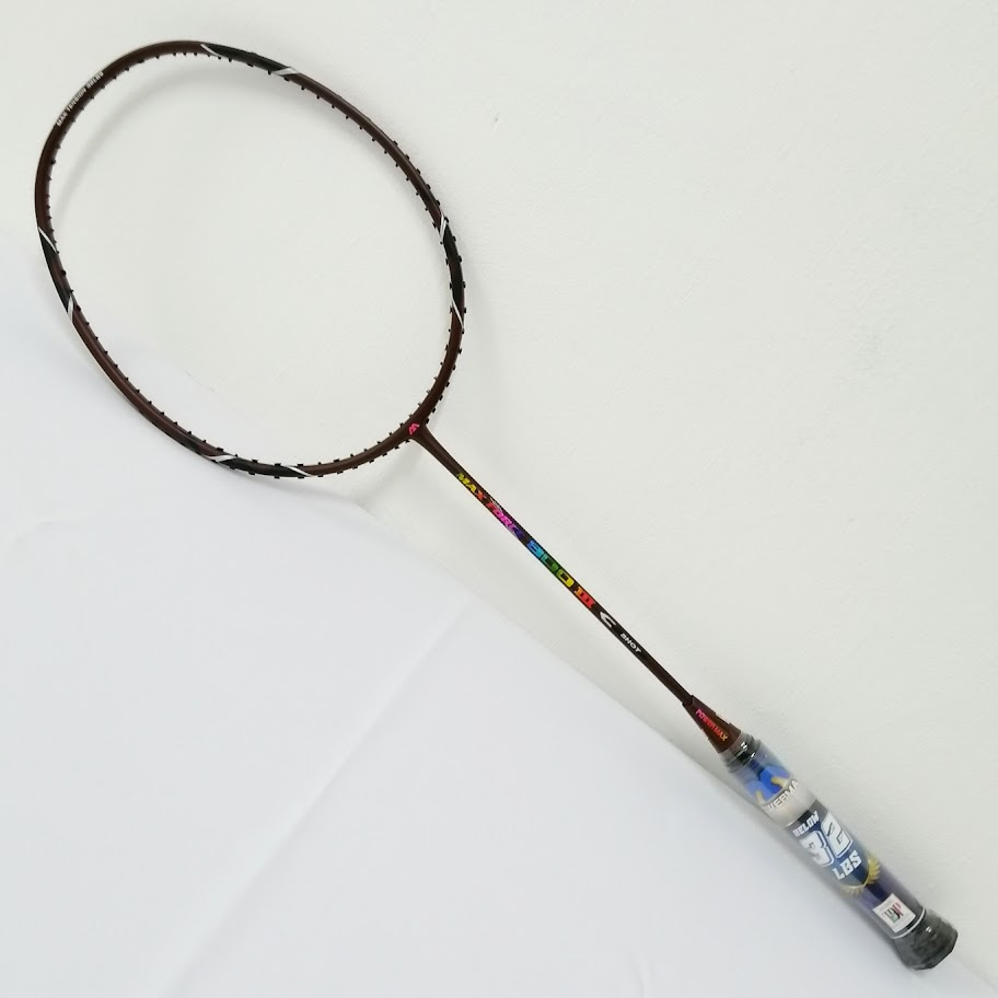 Raket Power Max Max Force 800 III Maroon Batangan