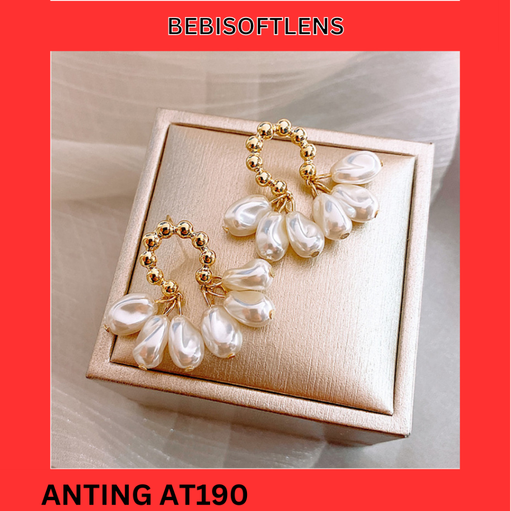 Anting AT190 Perak / Silver S925 Anting Unik Lucu Keren Fashion Wanita /BB