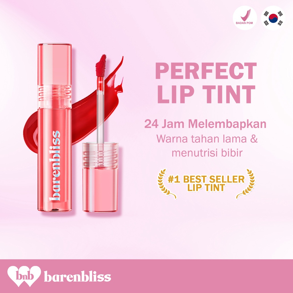 MFI - BARENBLISS PEACH MAKES PERFECT LIP TINT SERIES | READY STOCK