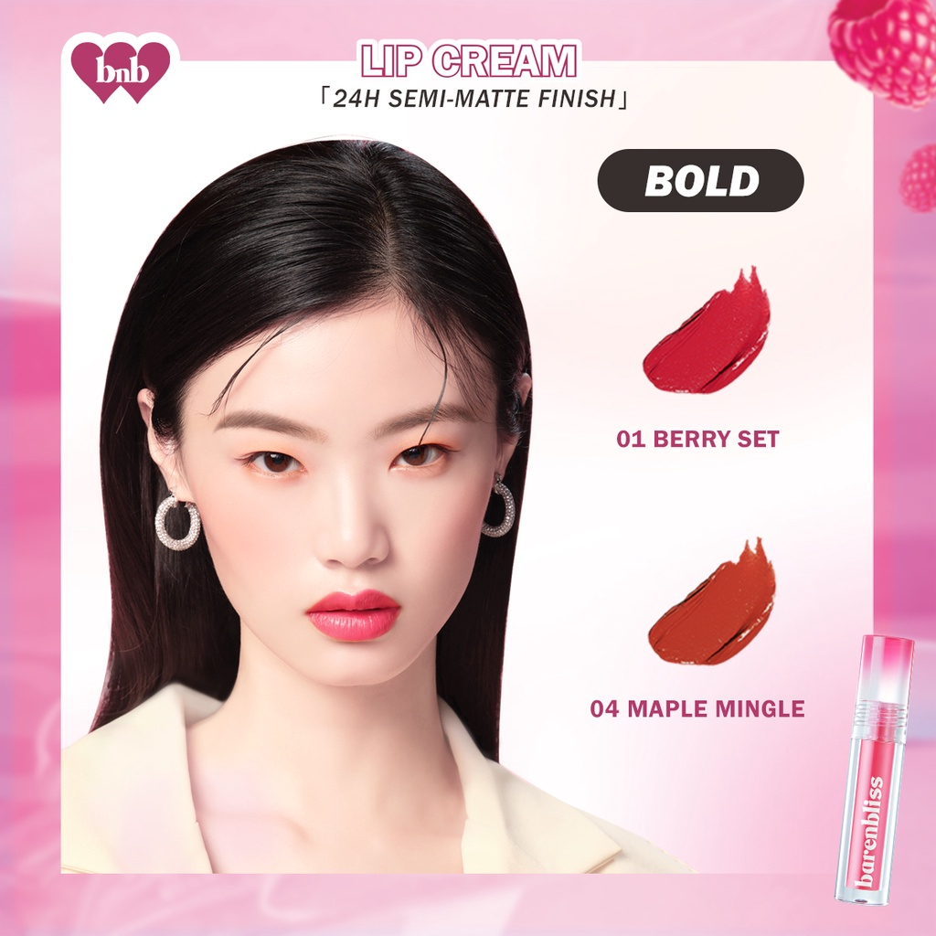 MFI - BARENBLISS BERRY MAKES COMFORT LIP MATTE | READY STOCK