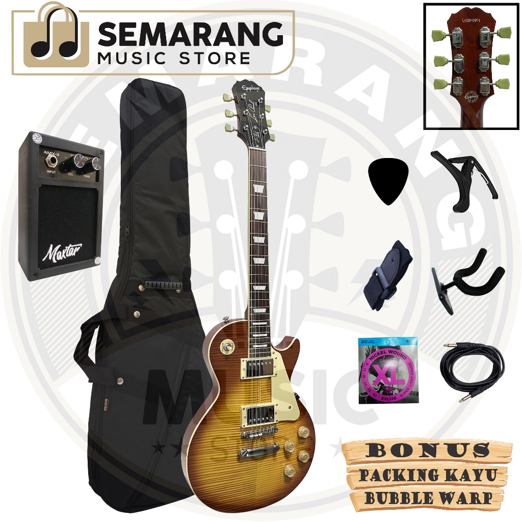 Gitar Elektrik Epiphone Les Paul Sunbrust