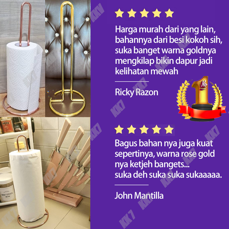 Dapur Tempat Tissue Gulung Dapur / Tempat Tissu Dapur Kitchen Roll Paper Towel Holder Tissue Holders