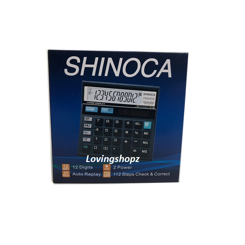

Kalkulator Shinoca PRA-512 12 Digits