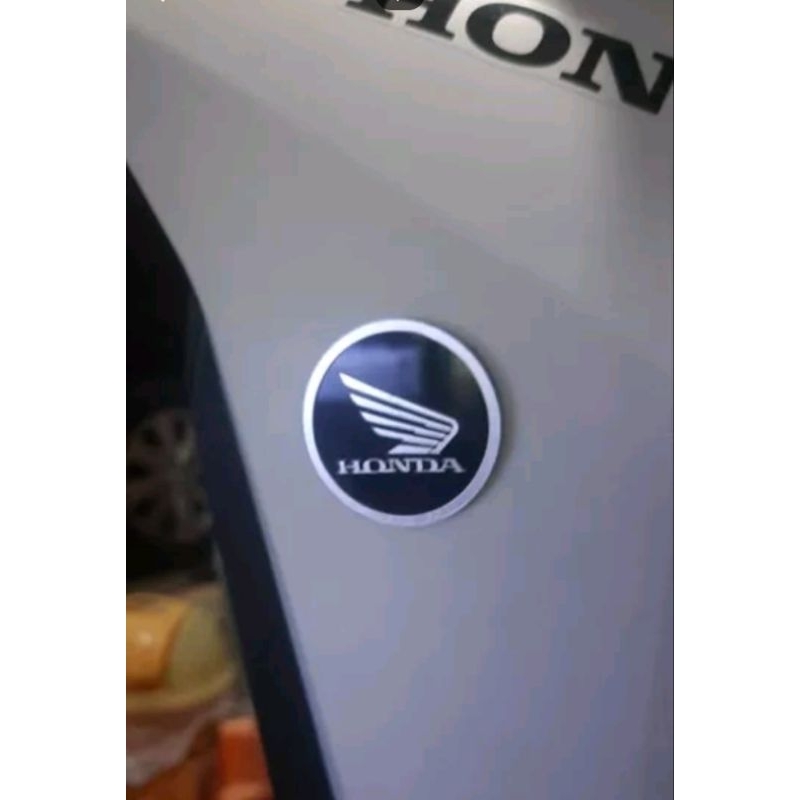 Logo Wing Honda Emblem stiker 3 Dimensi