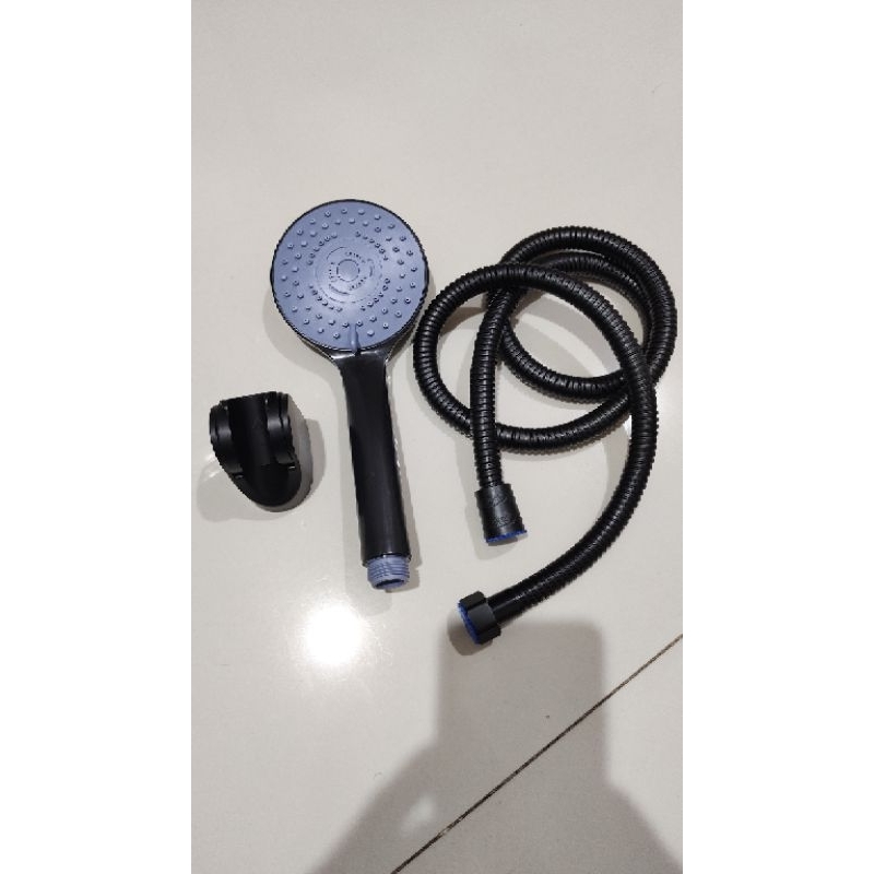 Hand Shower Mandi Set - Shower Mandi Black Abu2