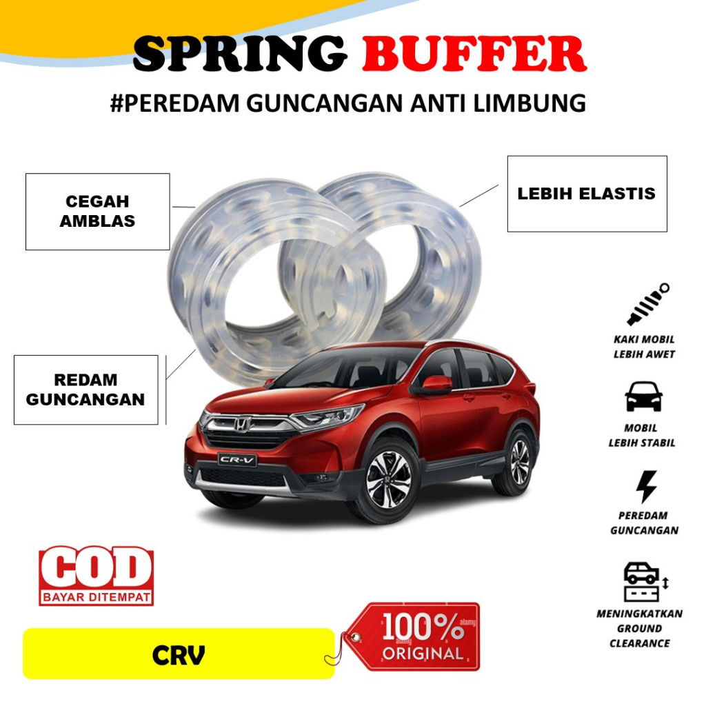 Spring buffer Mobil CRV Anti Limbung Karet Dumper Stabilizer Shock