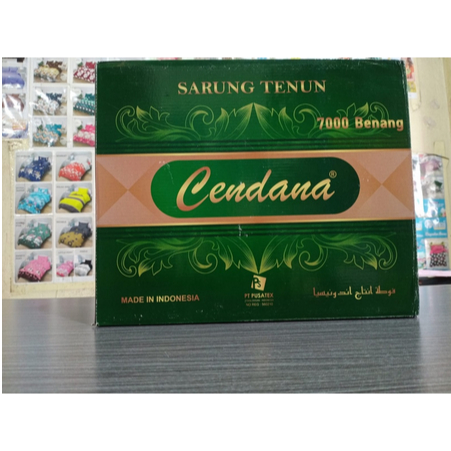 Sarung Cendana Serat Nanas - Sarung Solat Pria Dewasa Motif Random Berkwalitas