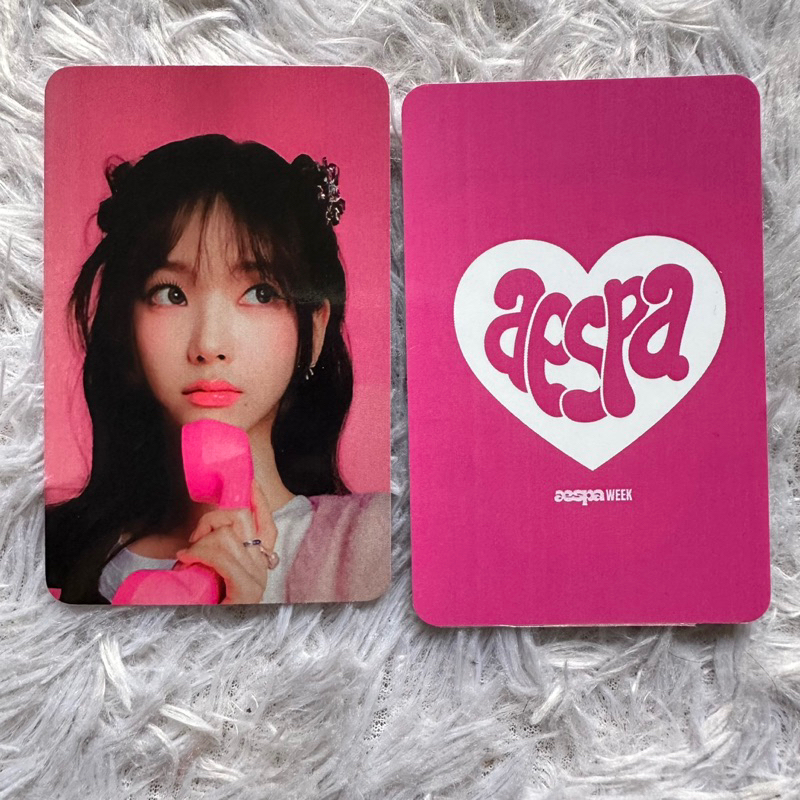 PHOTOCARD AESPA COME TO MY ILLUSION