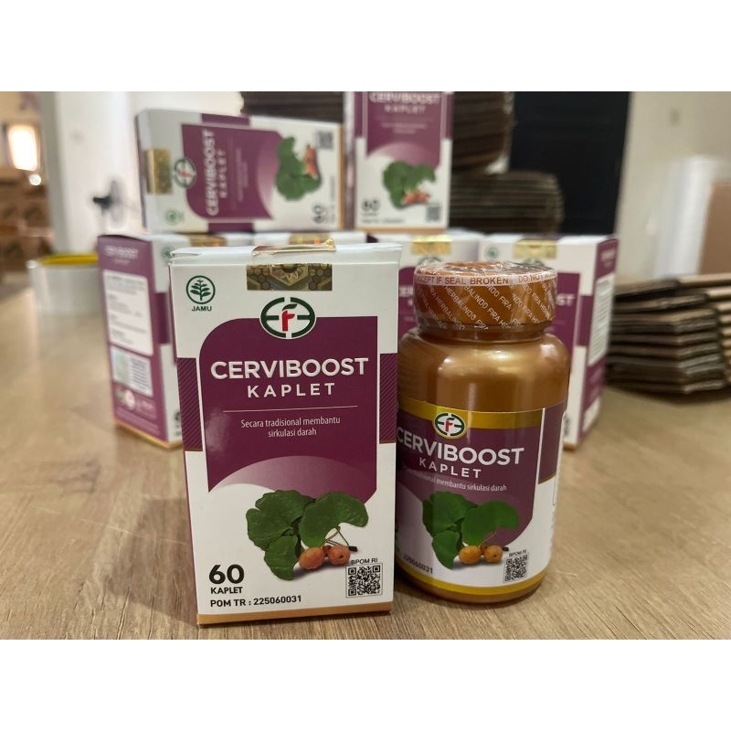 Kaplet Cerviboost Asli Herbal Terbaik Untuk Nutrisi Otak Secara Alami Cerfiboost Obat Herbal Migrain Sakit Kepala Vertigo ORIGINAL